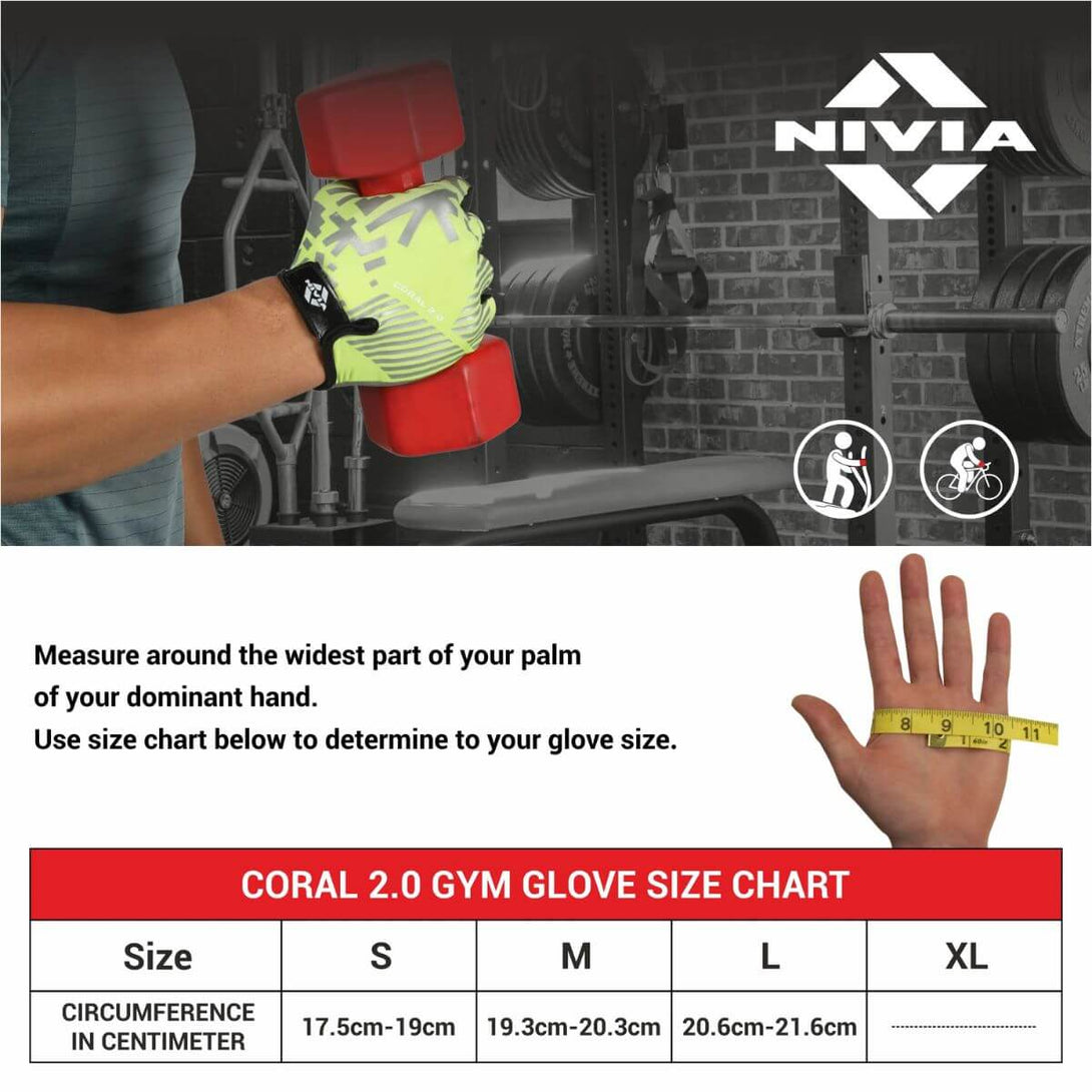 Nivia Coral 2.0 Weightliftng Gloves