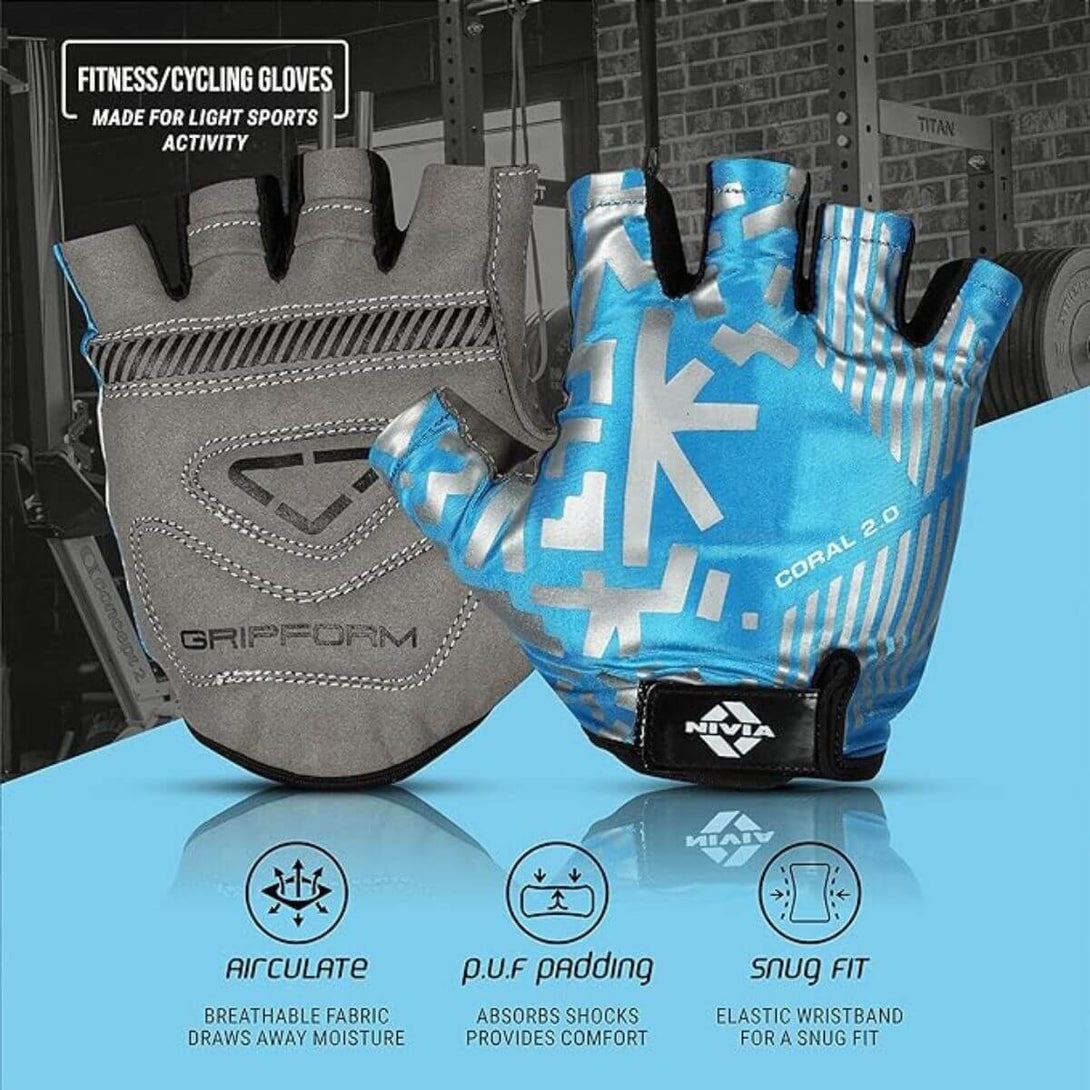 Nivia Coral 2.0 Weightliftng Gloves