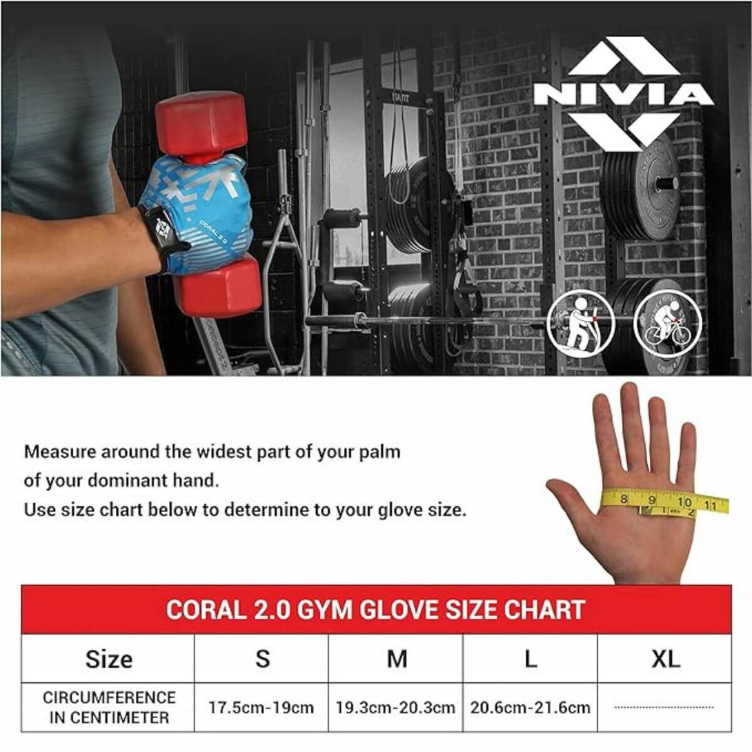 Nivia Coral 2.0 Weightliftng Gloves