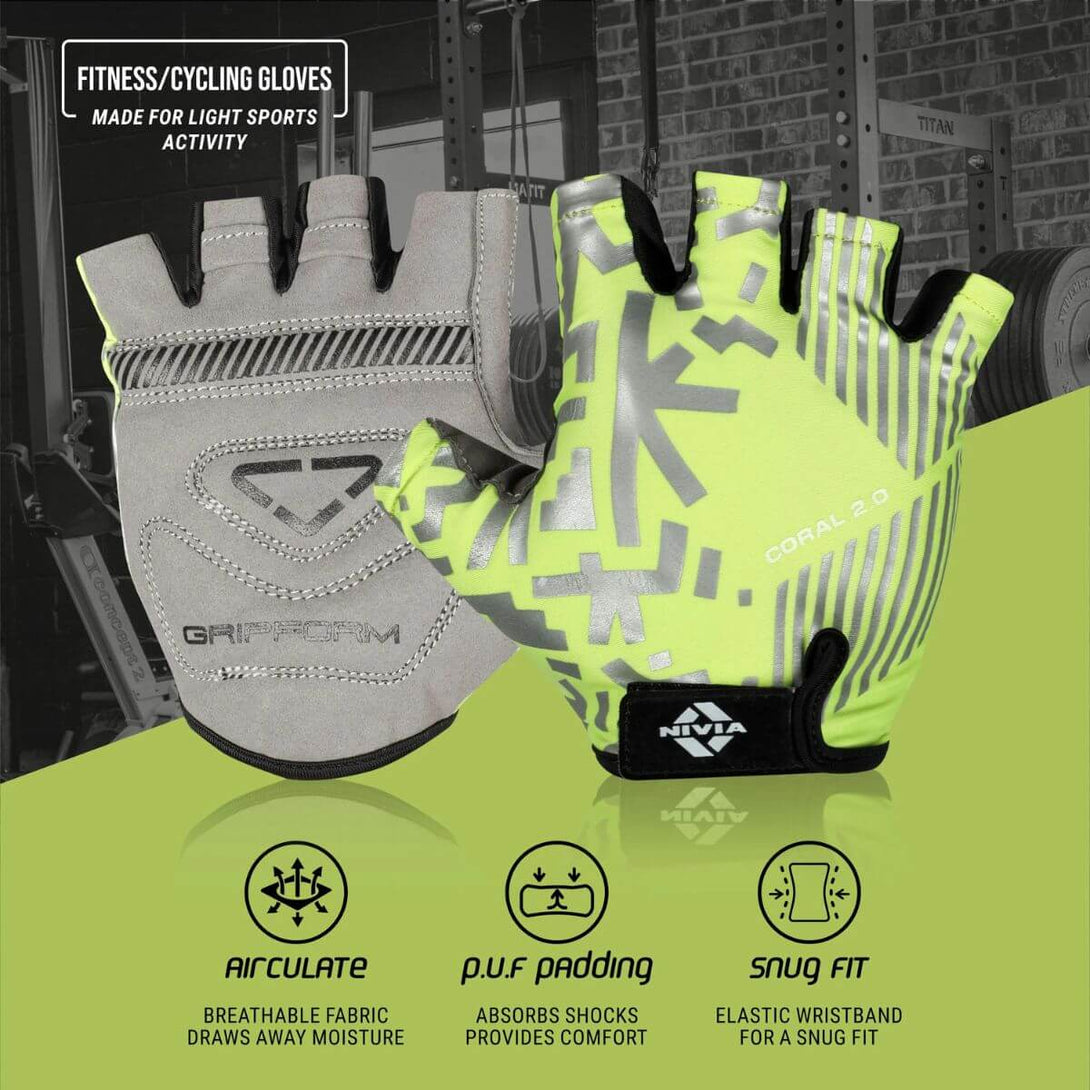 Nivia Coral 2.0 Weightliftng Gloves