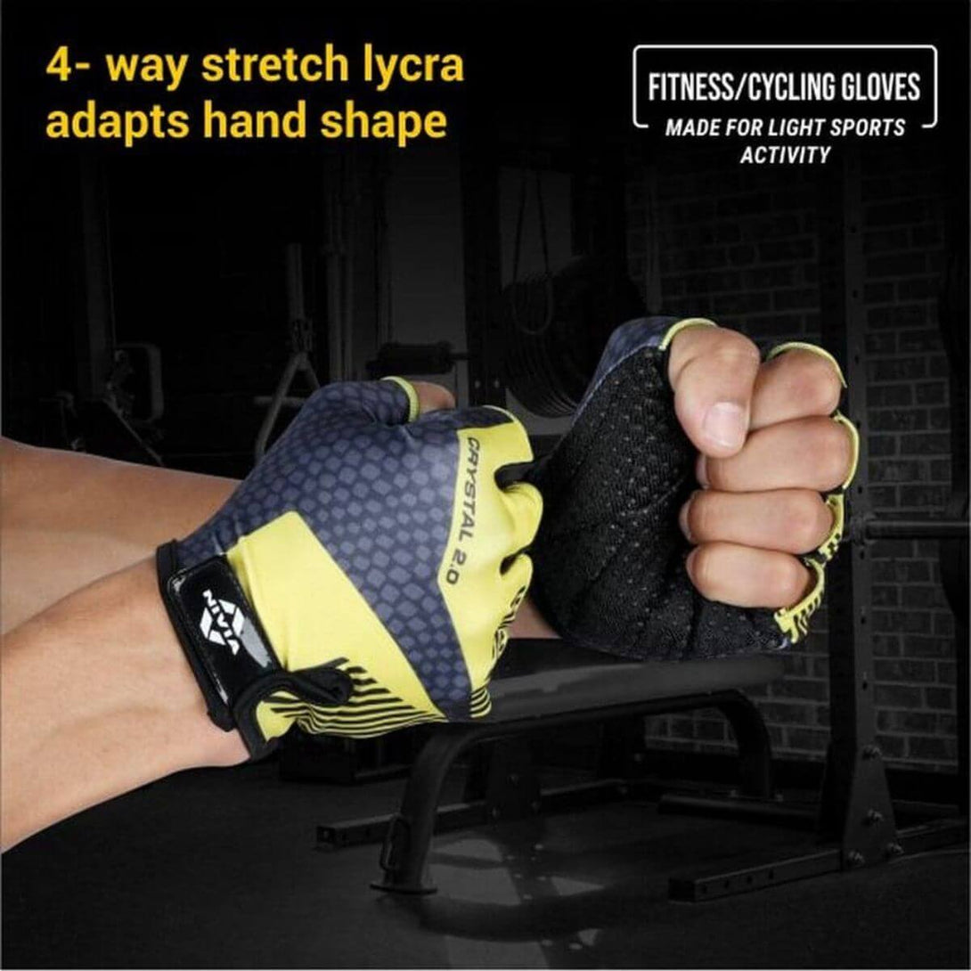Nivia Crystal 2.0 Fitness Gloves