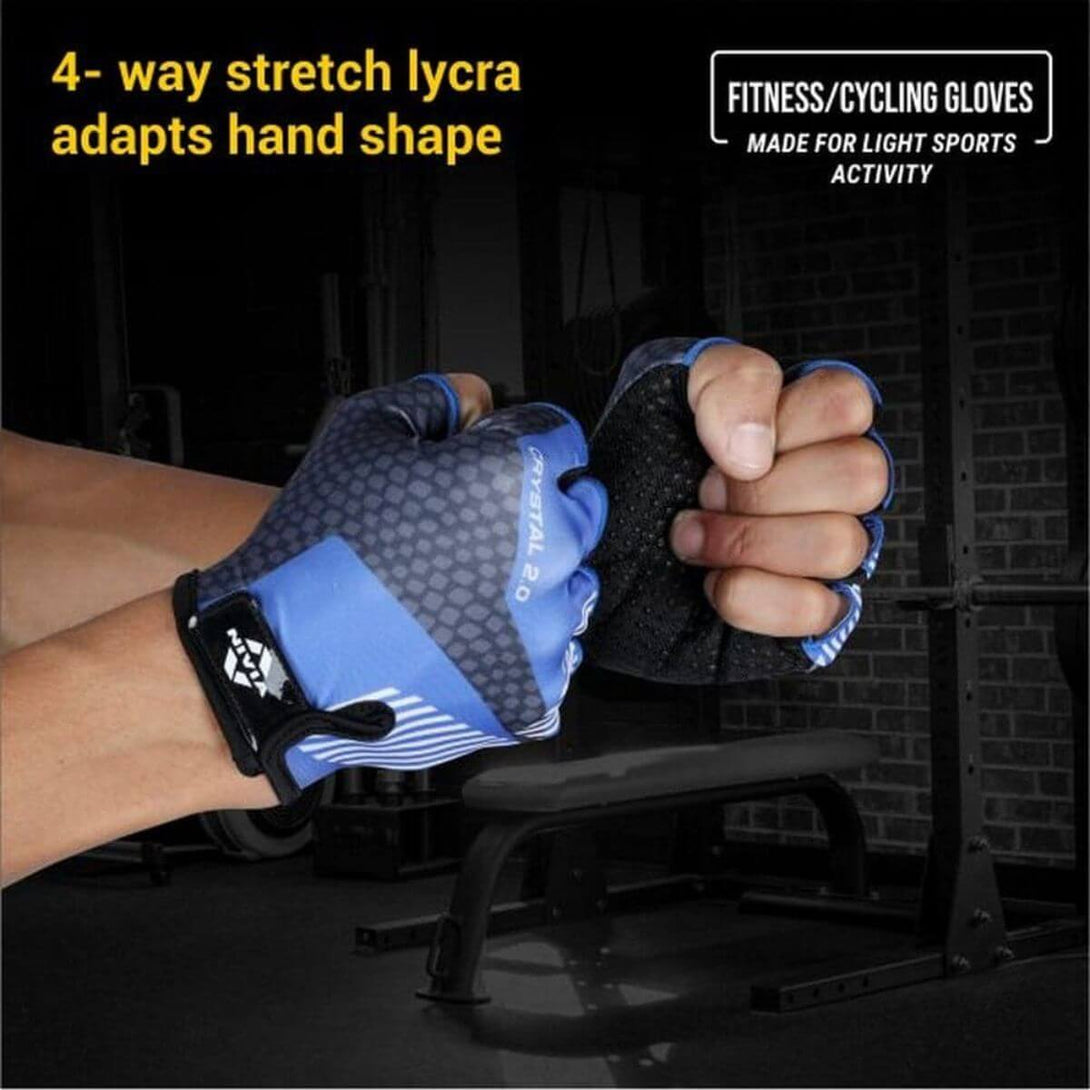 Nivia Crystal 2.0 Fitness Gloves