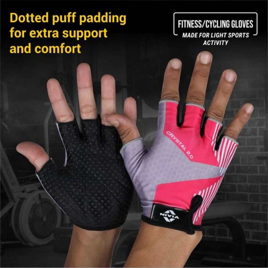 Nivia Crystal 2.0 Fitness Gloves