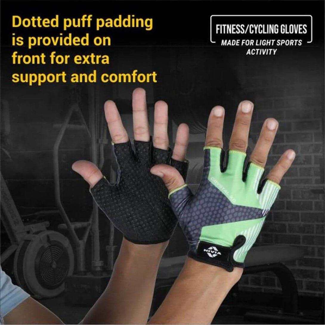 Nivia Crystal 2.0 Fitness Gloves