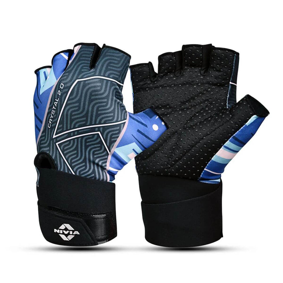 Nivia Crystal 2.0 With Strap Weightliftng Gloves