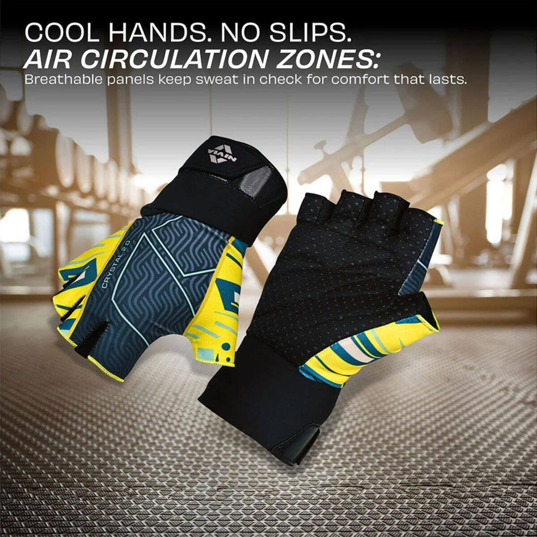 Nivia Crystal 2.0 With Strap Weightliftng Gloves