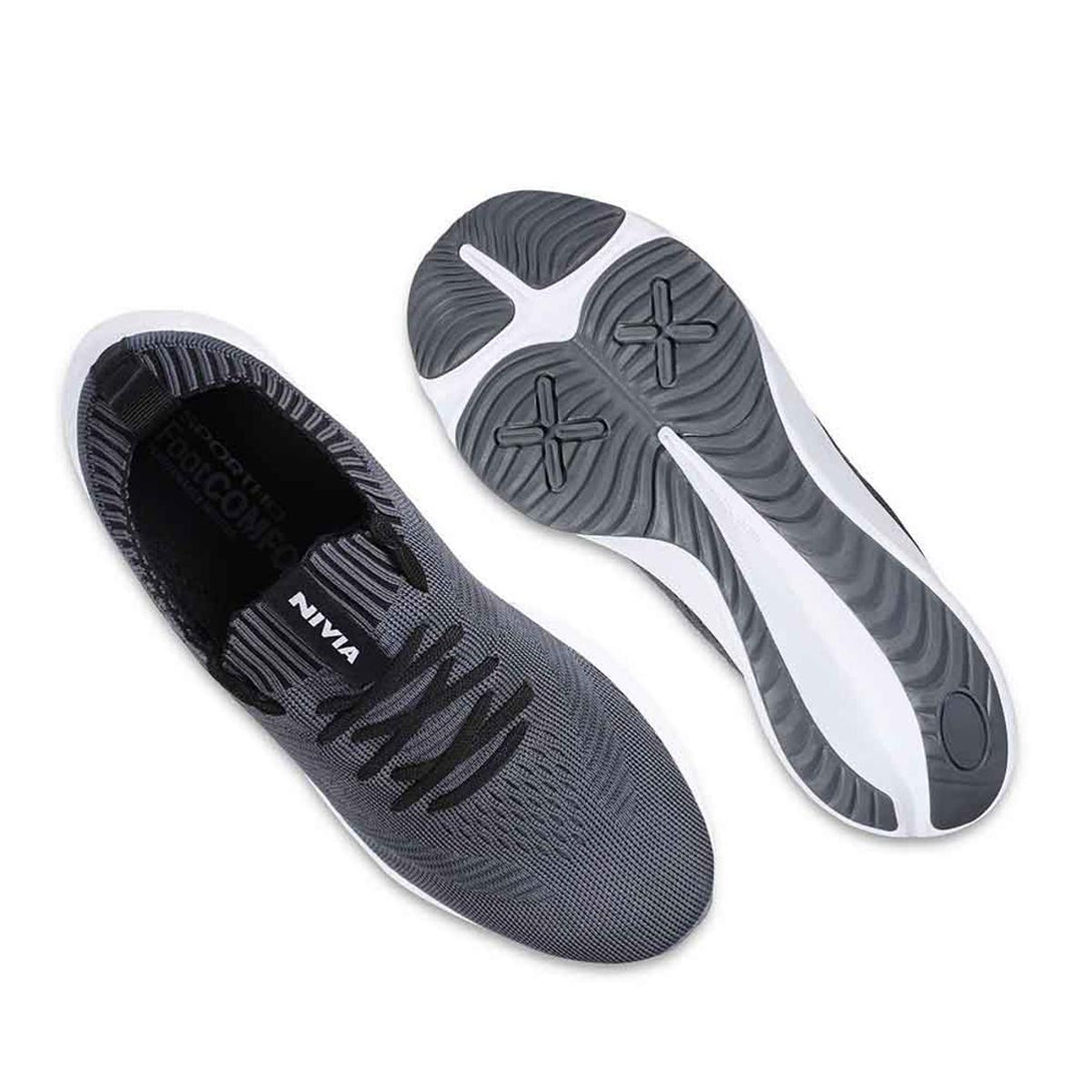 Nivia Endeavour 2.0 Running Shoes -Grey