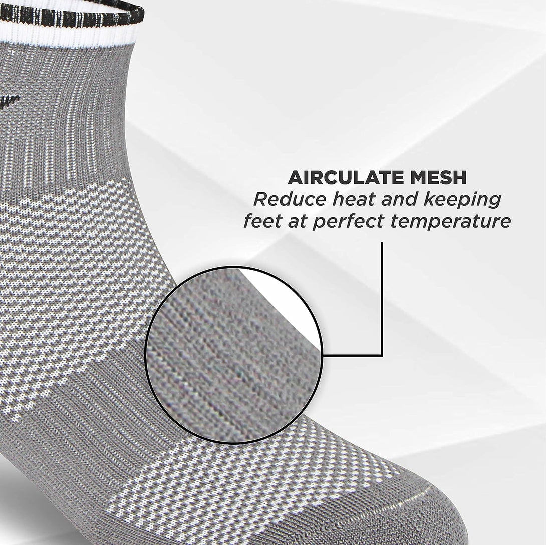 Nivia Foot Compress Sports Socks Ankle (Pack Of 3)
