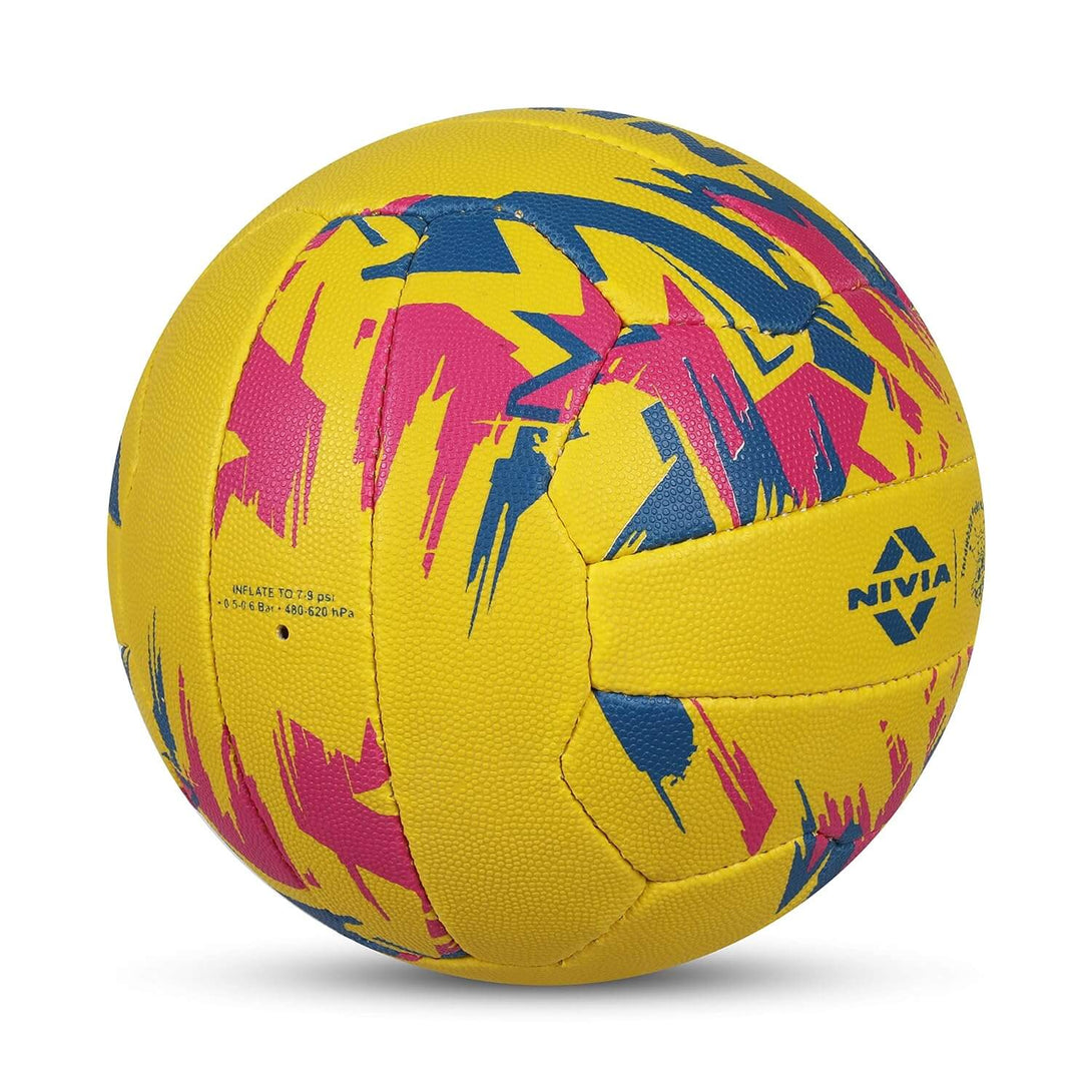 Nivia Grain Rubber Hand-Stitched Throw Ball (size 5)