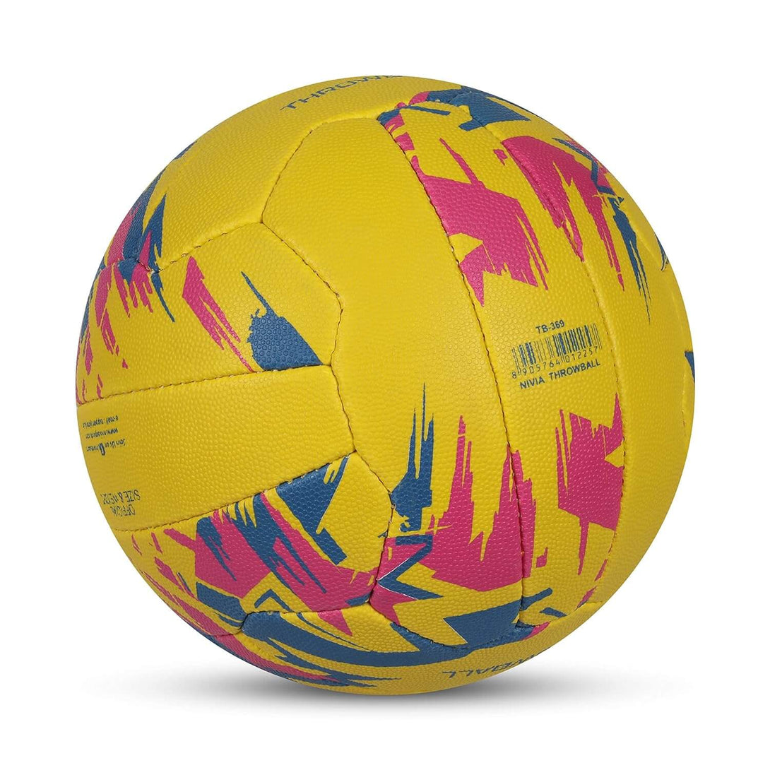 Nivia Grain Rubber Hand-Stitched Throw Ball (size 5)