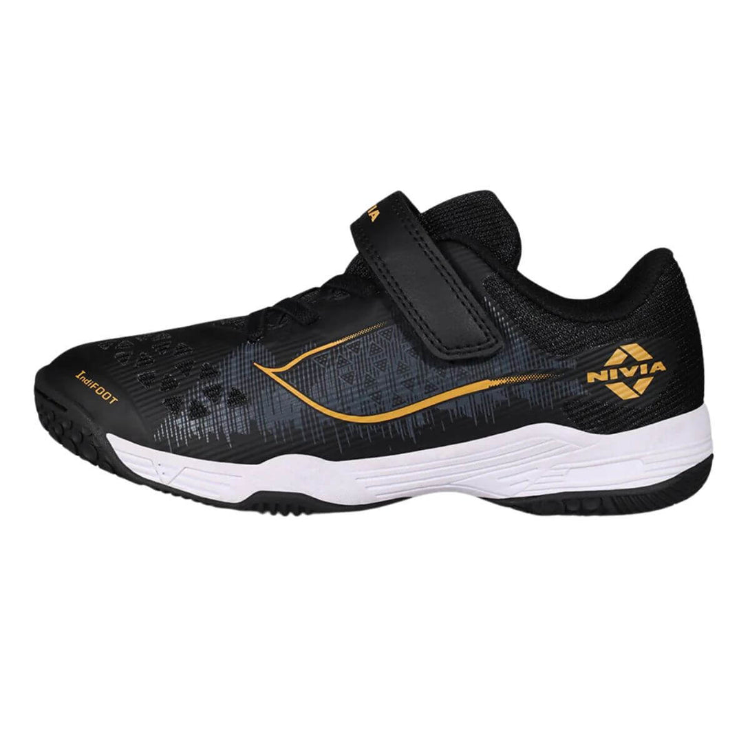 Nivia Hy-Court 3.0 Kids Velcro Badminton Shoes