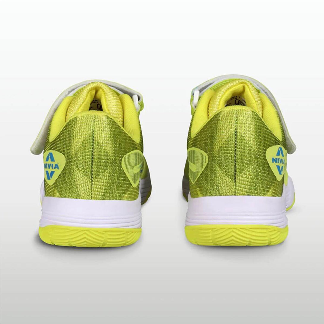 Nivia Hy-Court 3.0 Kids Velcro Badminton Shoes
