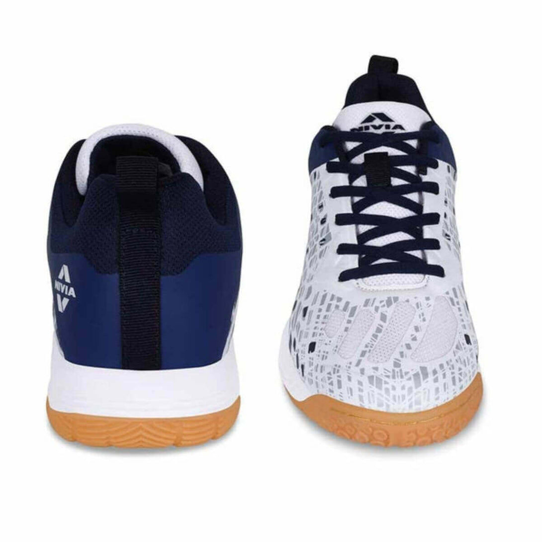 Nivia Hy Energy Badminton Shoes -(White)