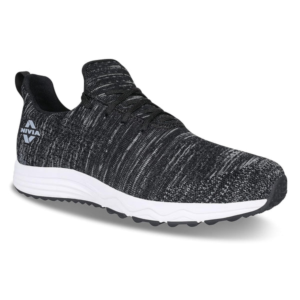 Nivia Impulse Running Shoes (Black)