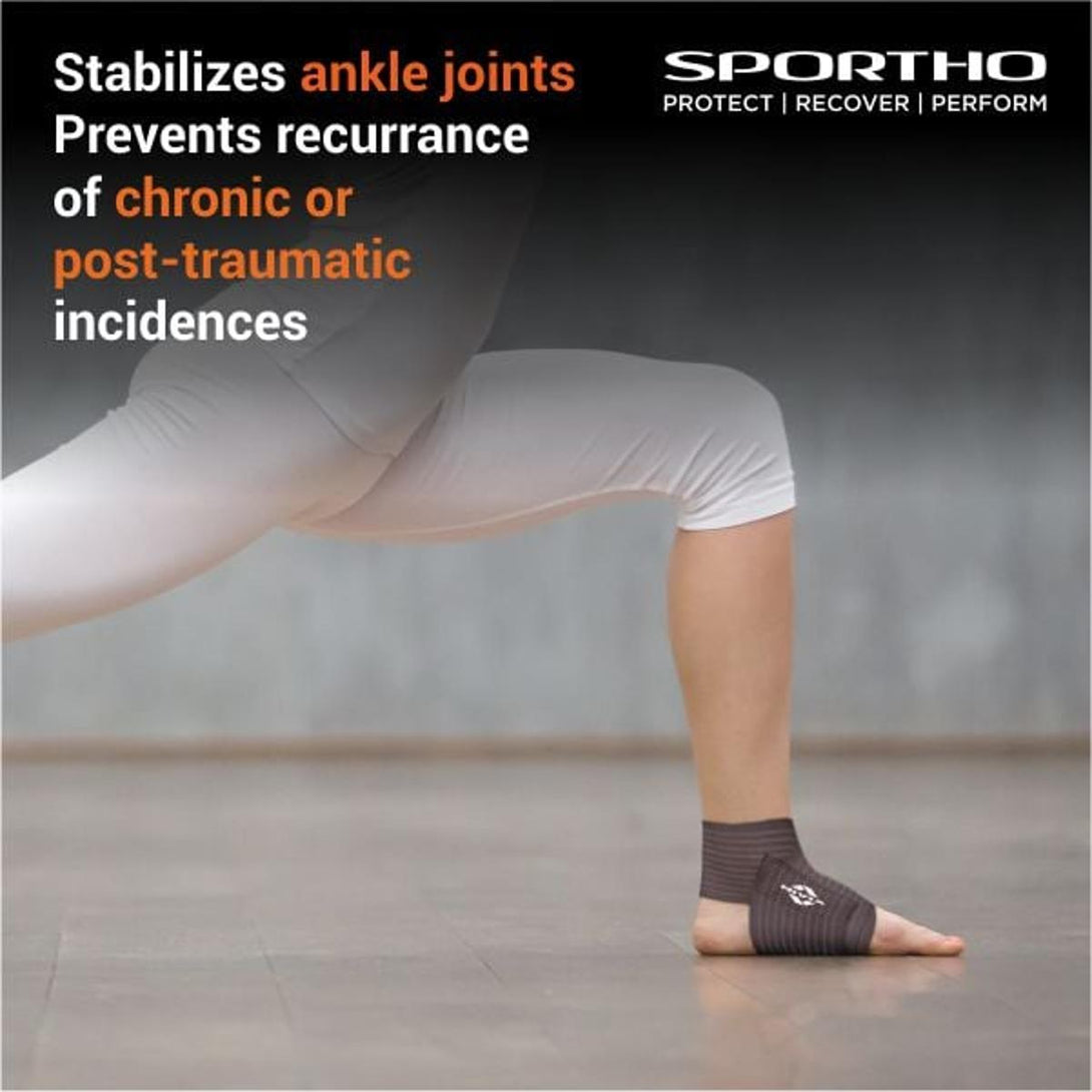 Nivia Orthopedic Compression Ankle Wraps