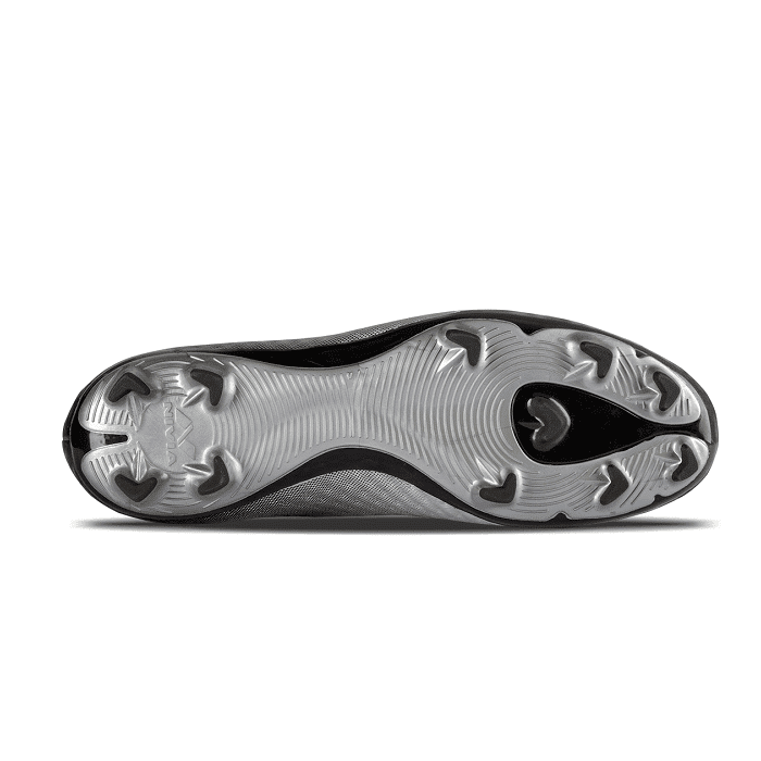 Nivia Oslar Blade 2.0 Football Studs (Silver/Black)