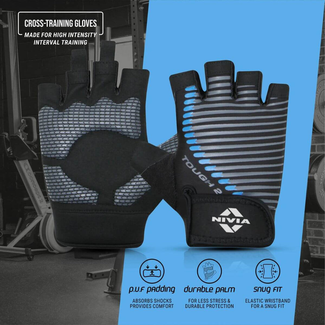 Nivia Tough 2 Weightliftng Gloves