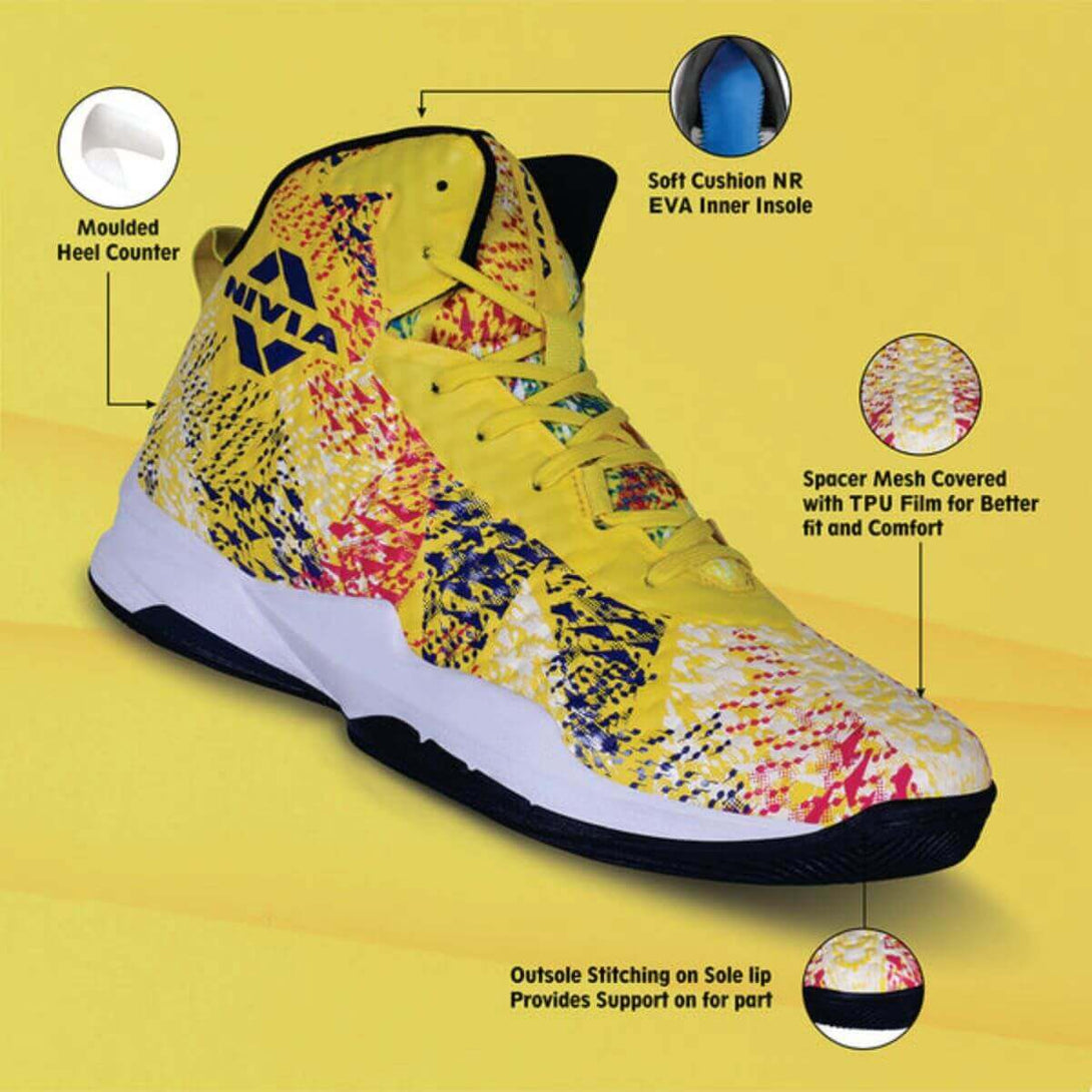 Nivia Urban Art Basketball Shoes