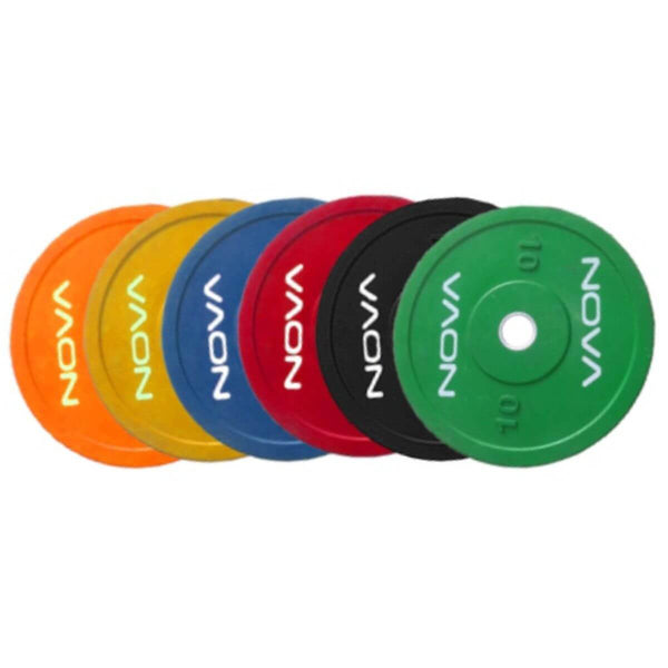 NovaFit Bumper Plates (with Hub)