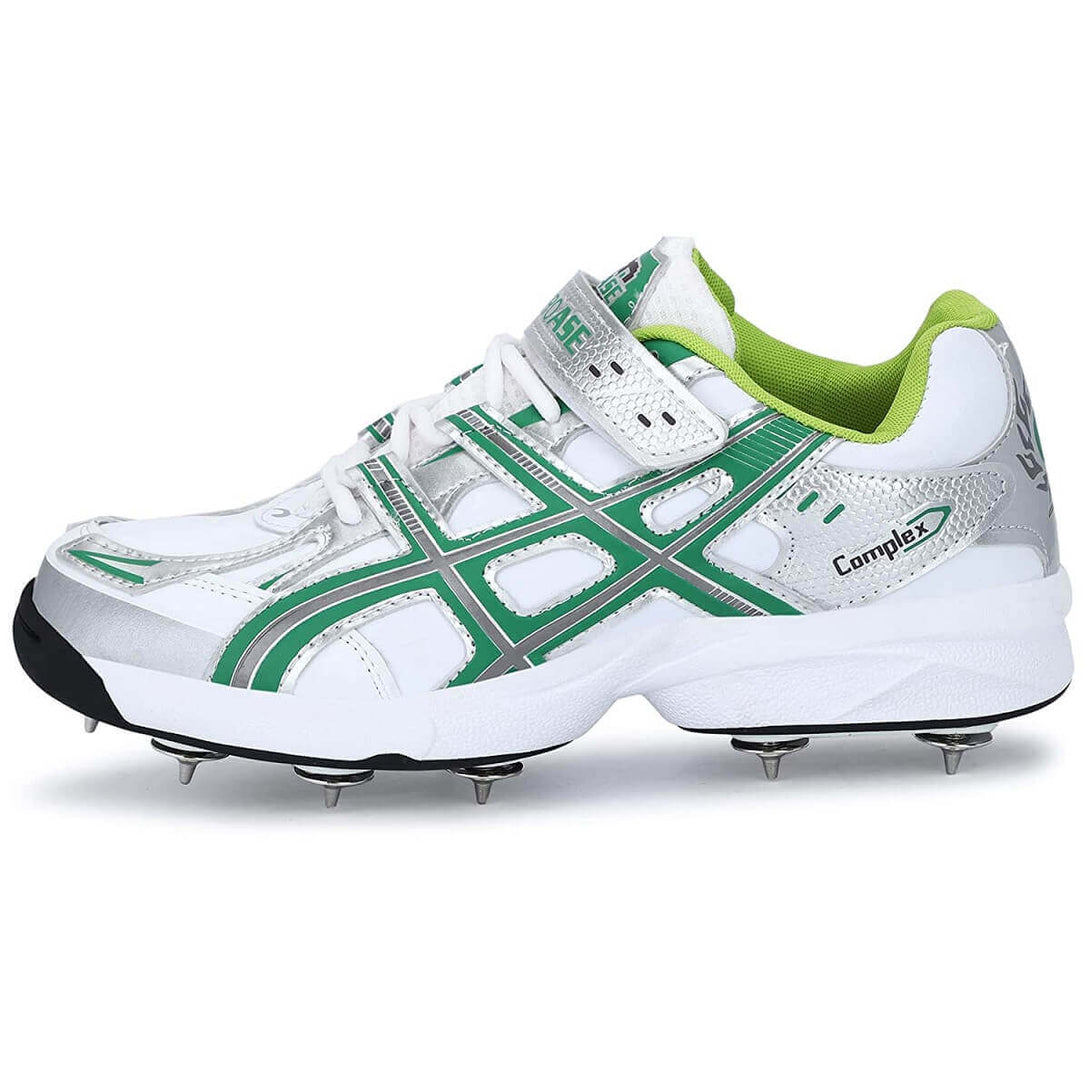 PRO ASE Crt_fs101 Cricket Shoes (White/Green)