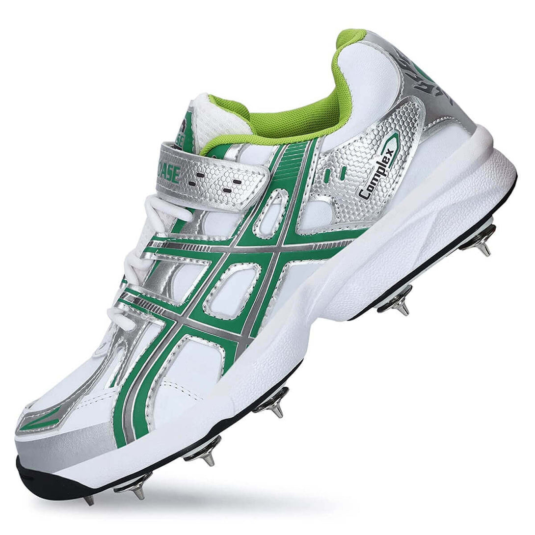 PRO ASE Crt_fs101 Cricket Shoes (White/Green)