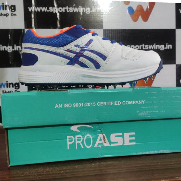 PRO ASE Crt_fs201 Cricket Shoes (Blue /Orange)