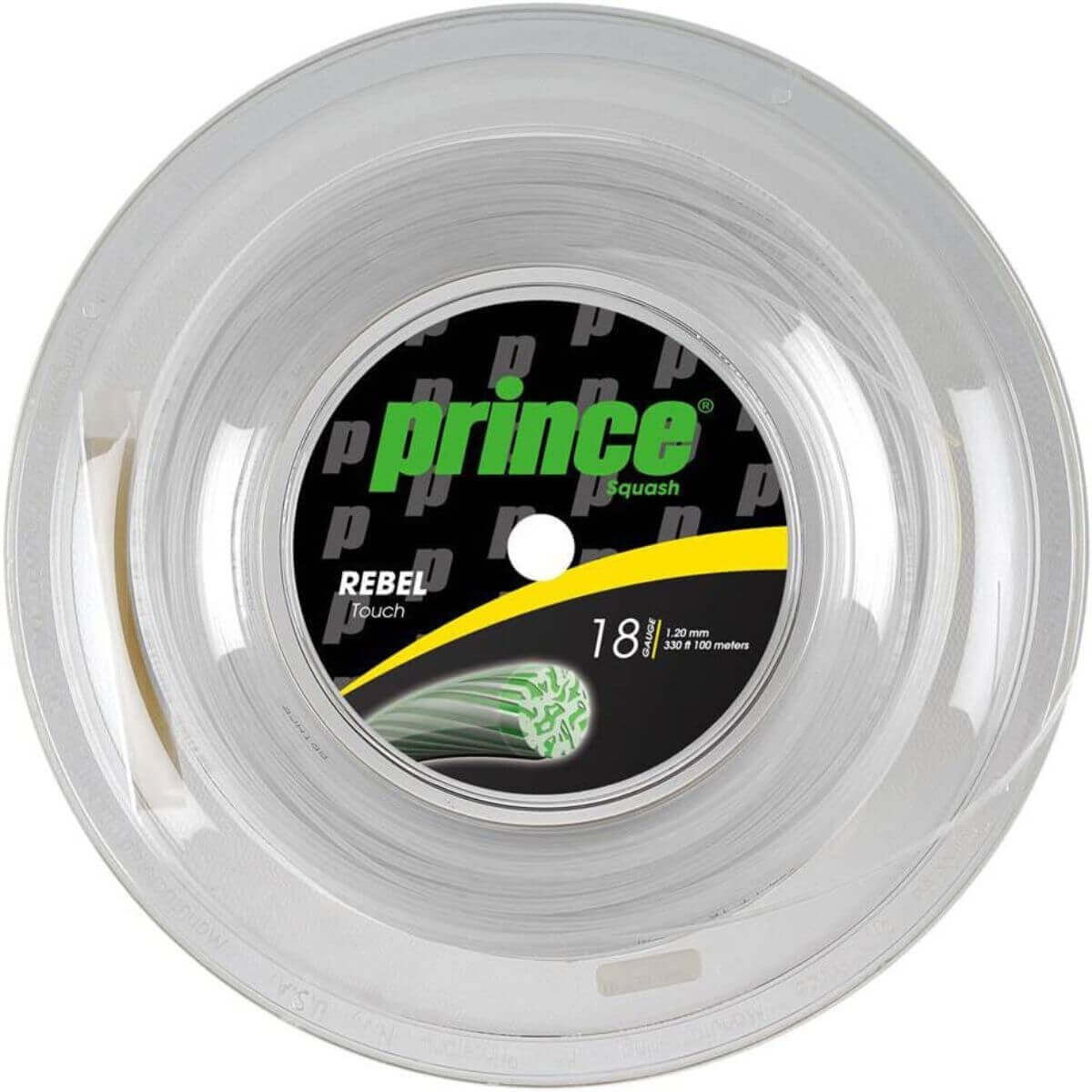 Pink Squash String Prince Rebel Touch Squash String -100m Reel – Sportswing.in