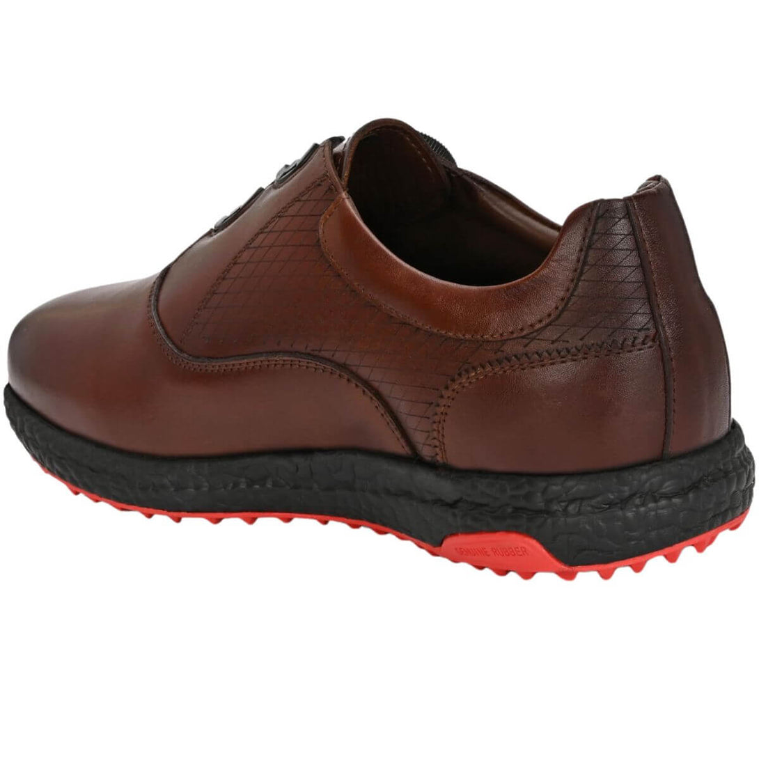 Proase Ase Golf Shoes for Men with Button Type Lace-Up