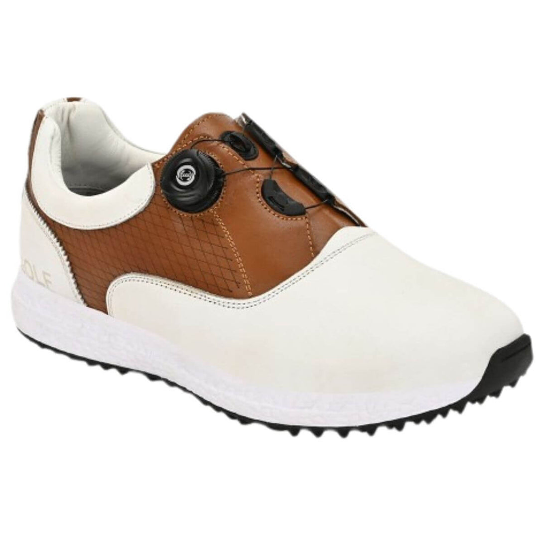 Proase Ase Golf Shoes for Men with Button Type Lace-Up