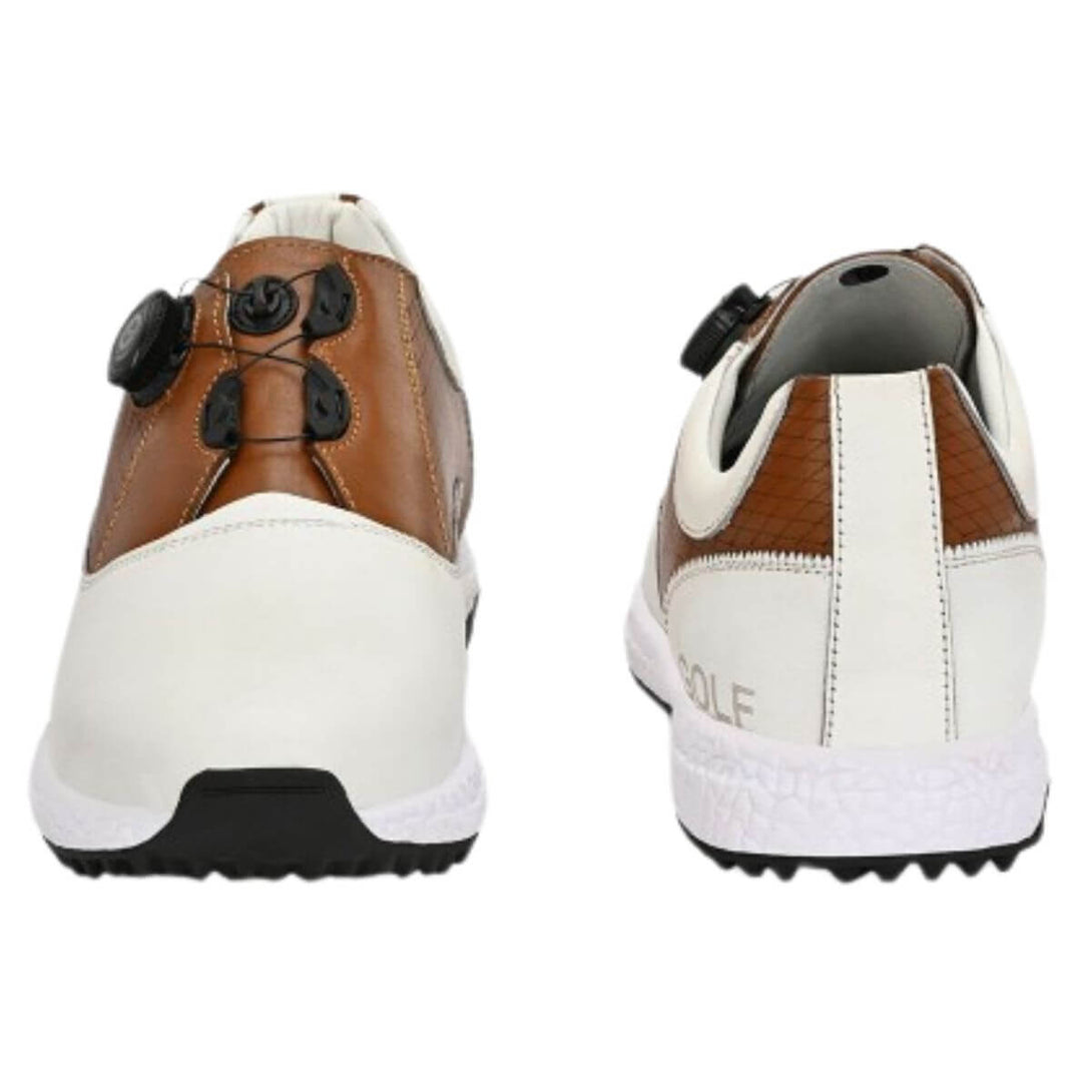 Proase Ase Golf Shoes for Men with Button Type Lace-Up