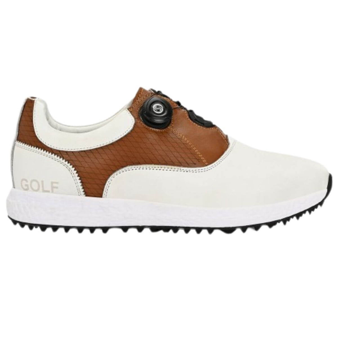 Proase Ase Golf Shoes for Men with Button Type Lace-Up