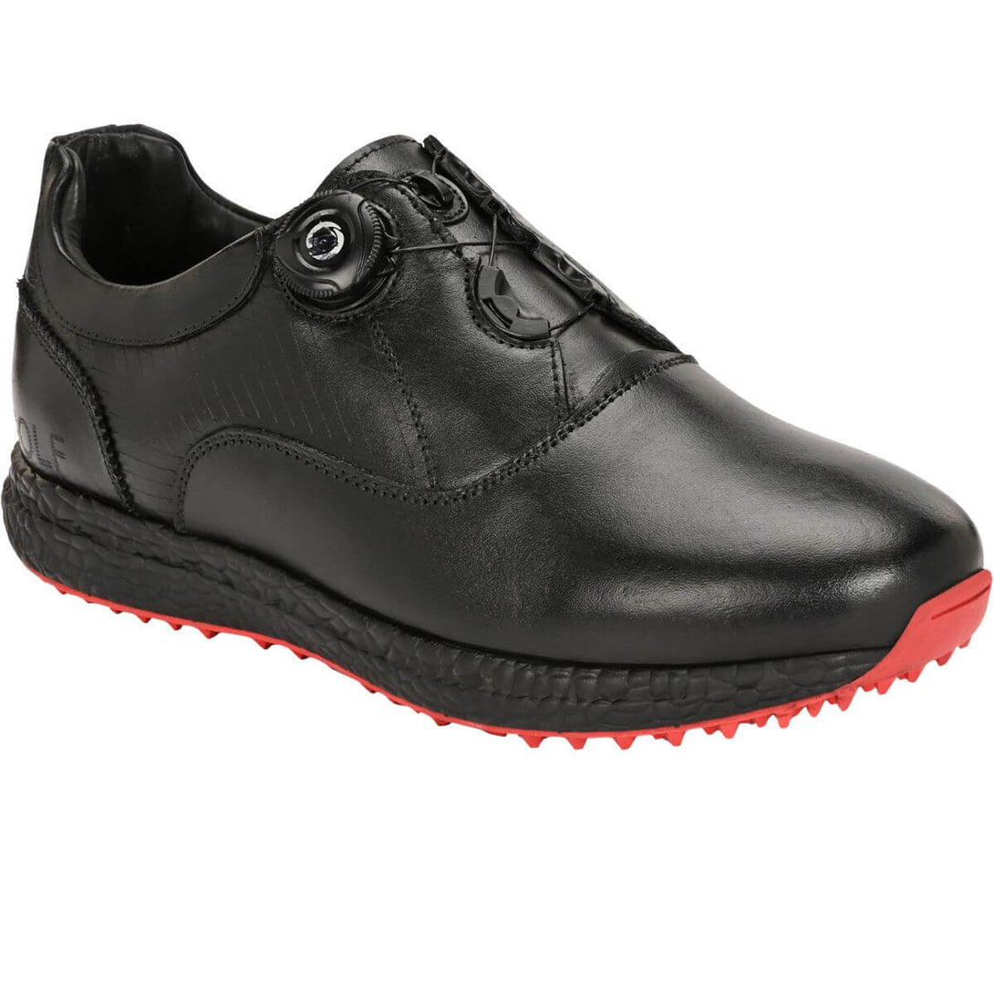 Proase Ase Golf Shoes for Men with Button Type Lace-Up
