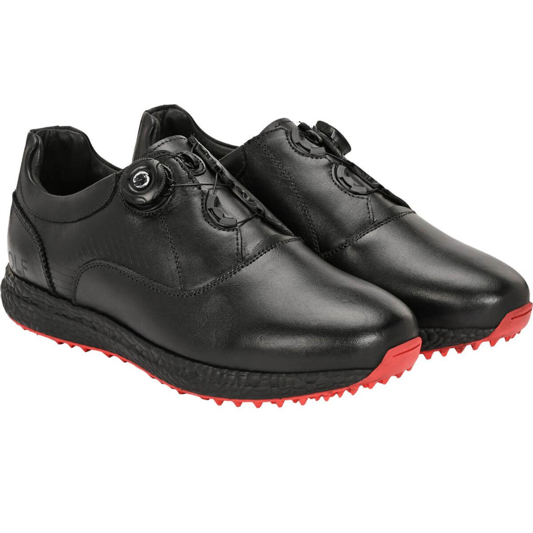 Proase Ase Golf Shoes for Men with Button Type Lace-Up