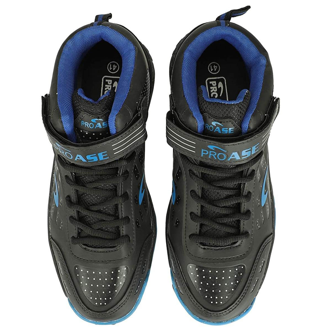 Proase BB 202 Basketball Shoes (Black/Blue)