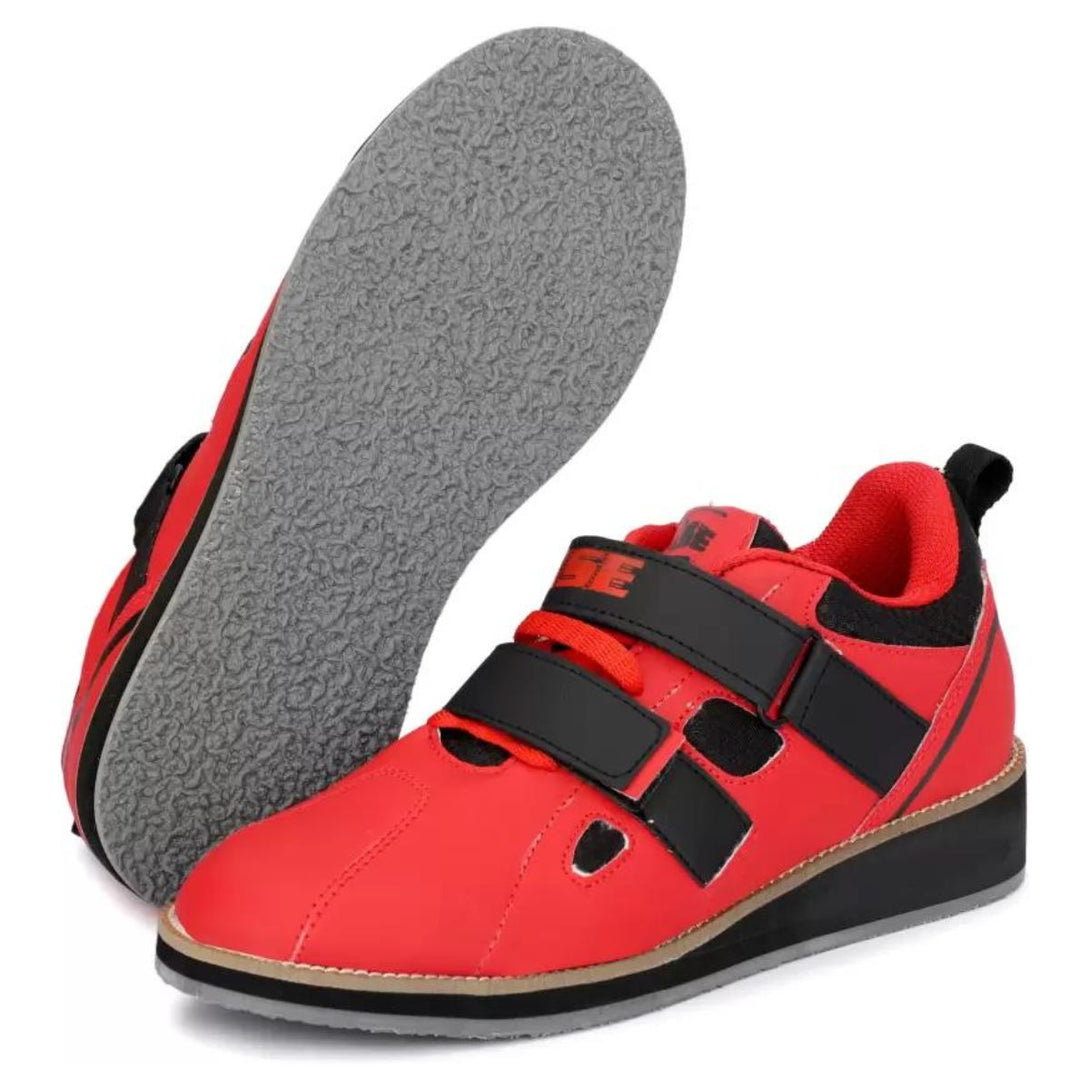 Proase Weight Lifting/Non Slip Squat Shoes (Red)