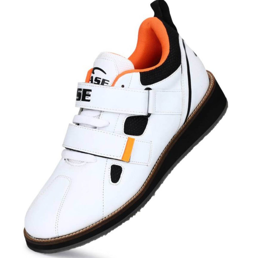 Proase Weight Lifting/Non Slip Squat Shoes (White)
