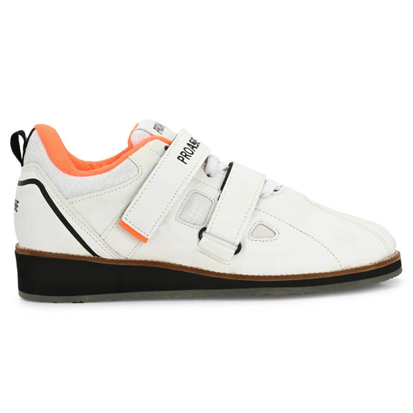 Proase Weight Lifting/Non Slip Squat Shoes (White)