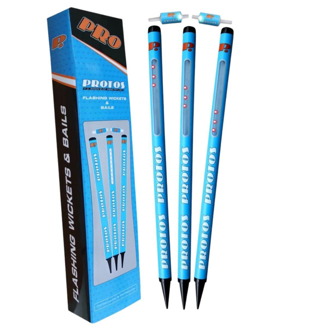 Protos Flashing Stumps Set (Multicolour)