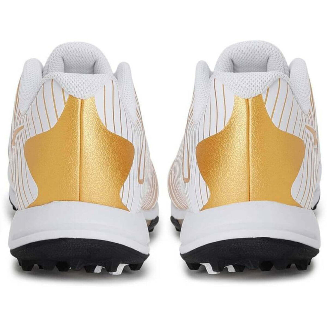 Puma 22 FH Rubber Cricket Shoes (Gold)