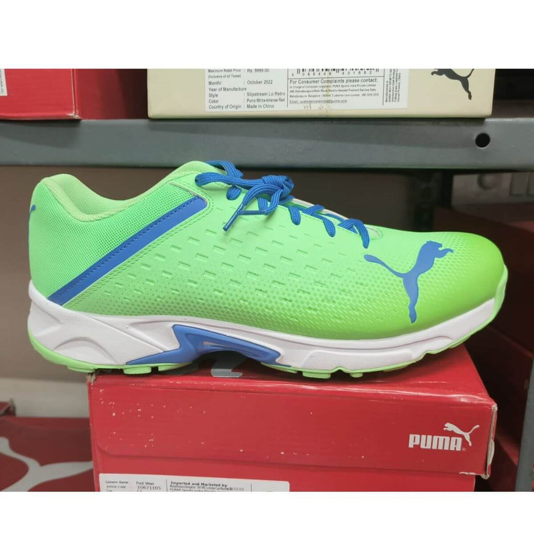 Puma Spike 22.2 Mens Cricket Shoes (Green)