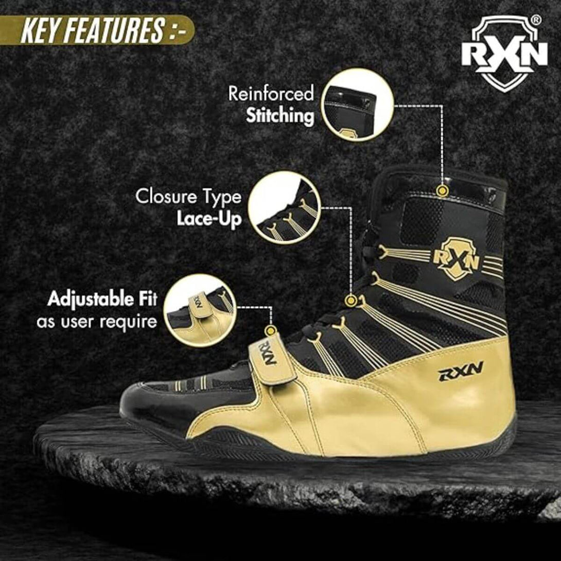 RXN Knockout Boxing Shoes For Men And Women - (BX-16)
