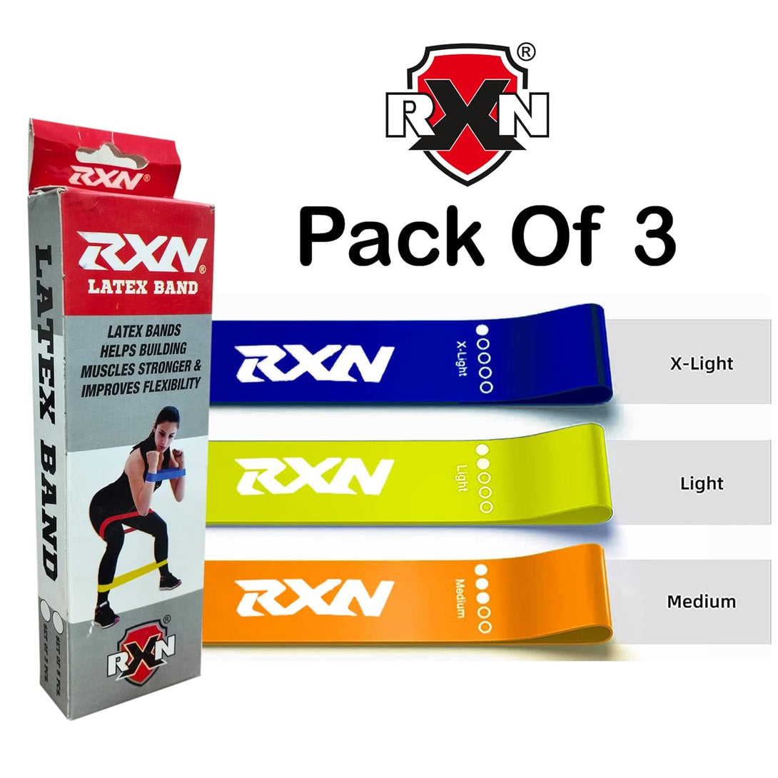 RXN Loop Bands - Fitness Gears - Available in Pack of 3 & Pack of 5 ...