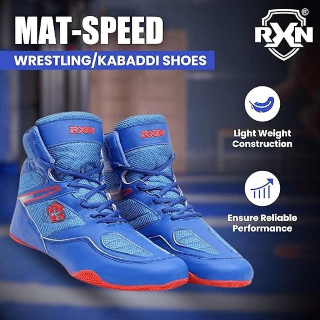 RXN Mat-Speed Wrestling/Kabaddi Shoes For Men - (WS-14)