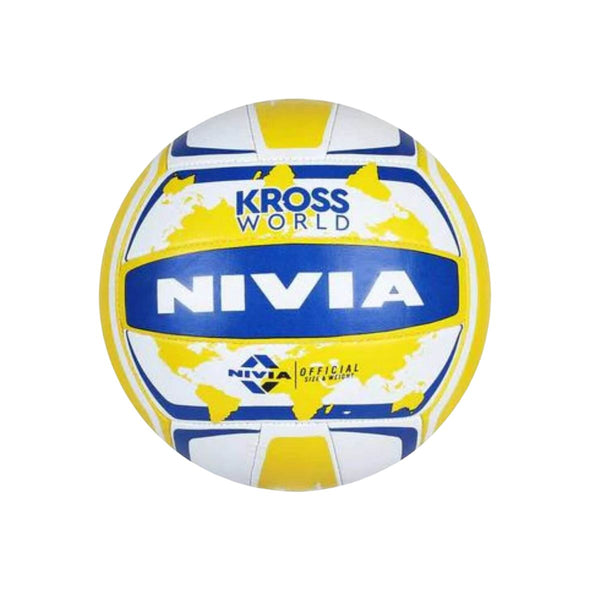 Nivia Kross World Rubber Stitched Volleyball Size 4