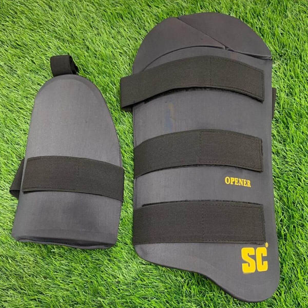 SC Black Combo Cricket Thigh Guard