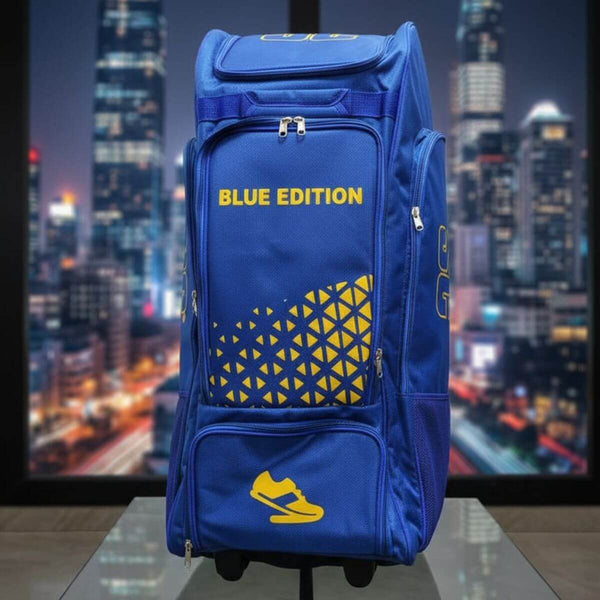 SC Blue Edition Wheel Cricket Kitbag