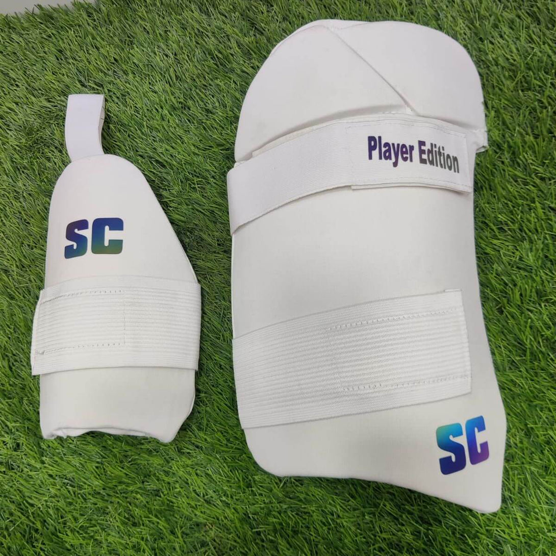 SC Blue Player Edition Combo Cricket Thigh Guard