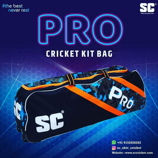 SC Pro Wheel Cricket Kitbag