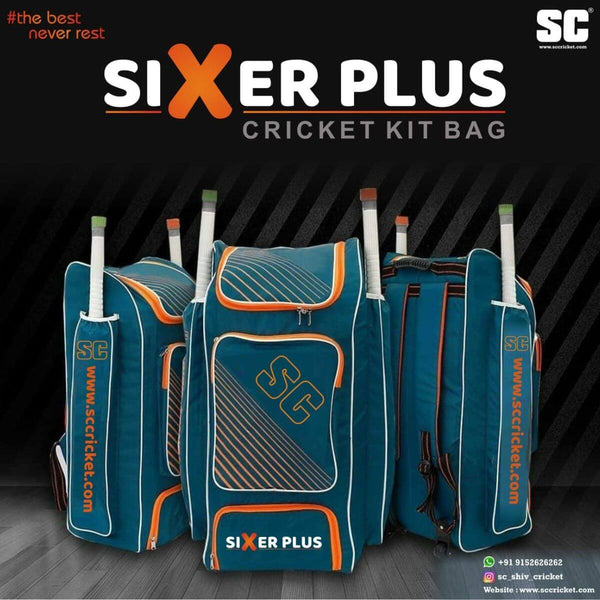 SC Sixer Plus Wheel Cricket Kitbag