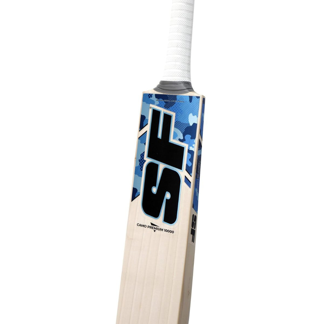 SF Camo Premium 10000 English Willow Cricket Bat-SH